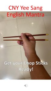 Yee Sang chopstick